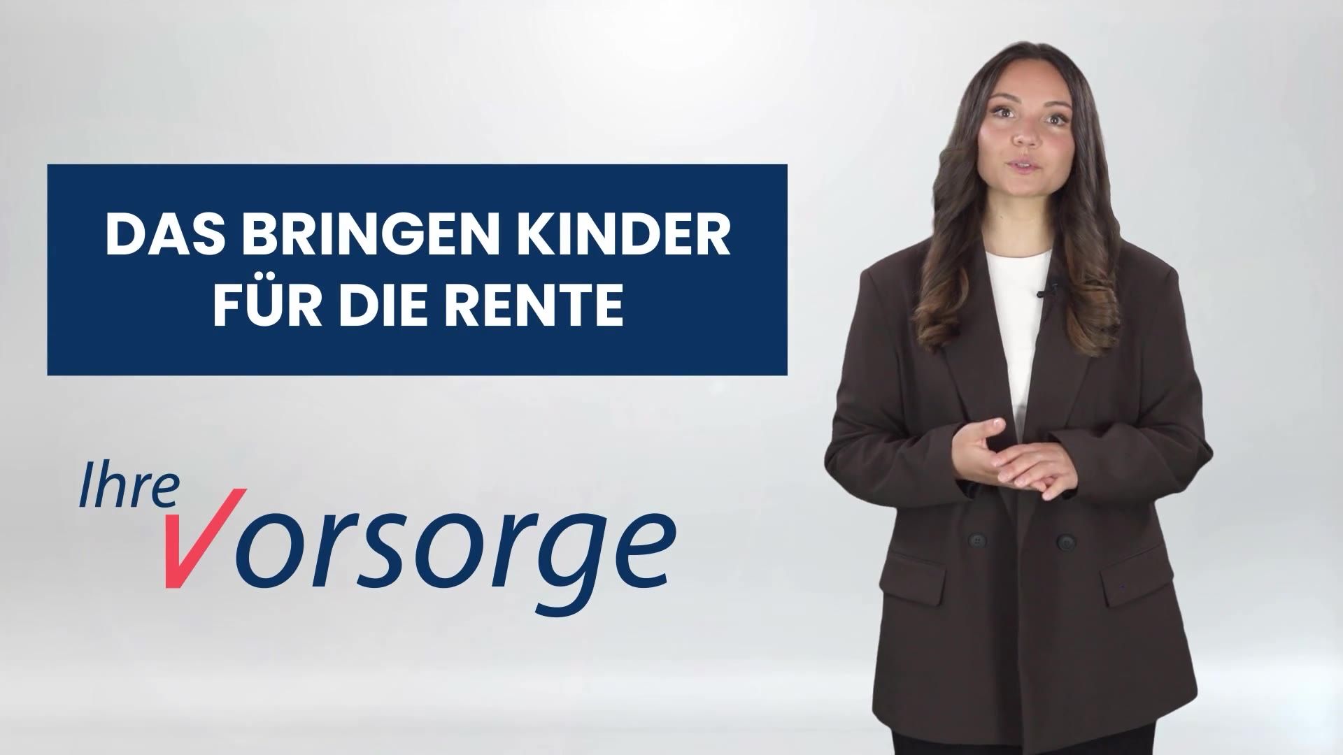 Rente und Kindererziehung: Was der Nachwuchs für die Rente bringt